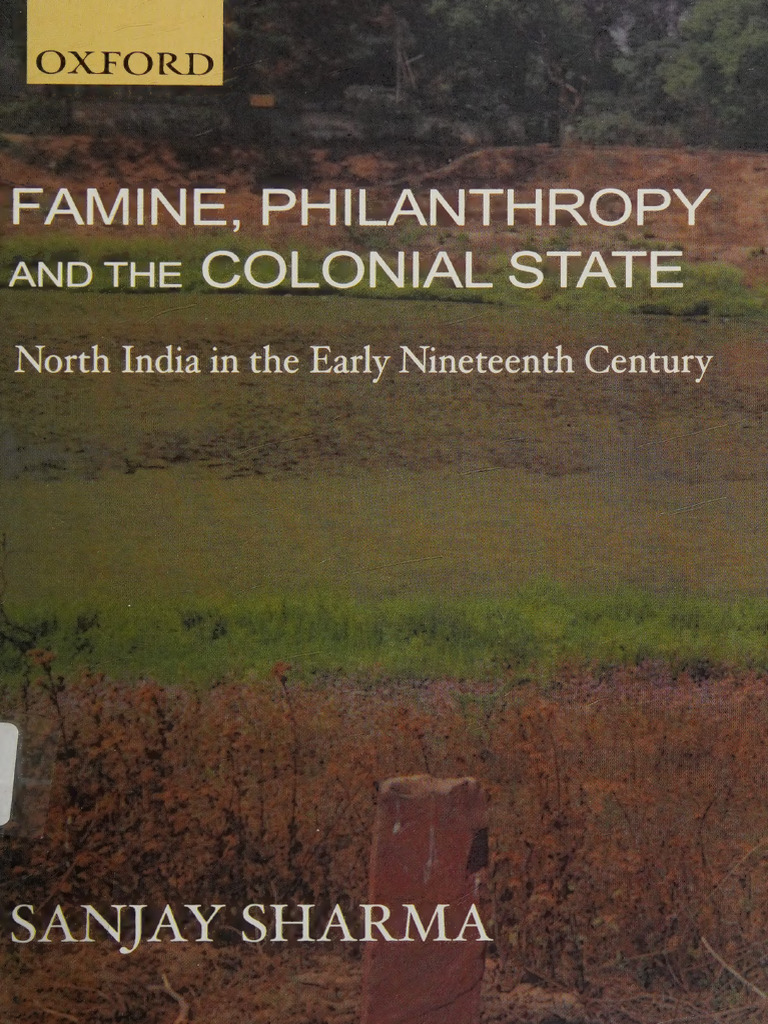 Famine and Philanthropy in Colonial India | PDF | Famine | Water