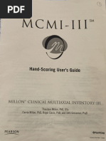 MCMI-III Hand Scoring Guide | PDF