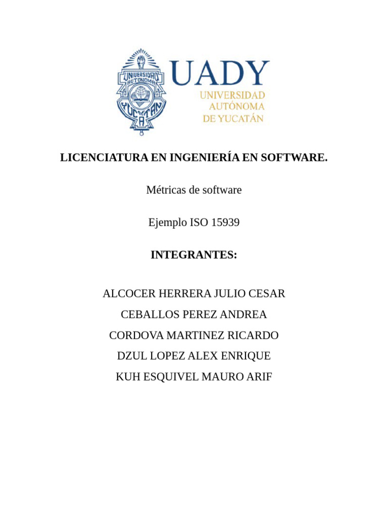 Progreso de Proyectos según ISO 15939 | PDF | Medición | Porcentaje