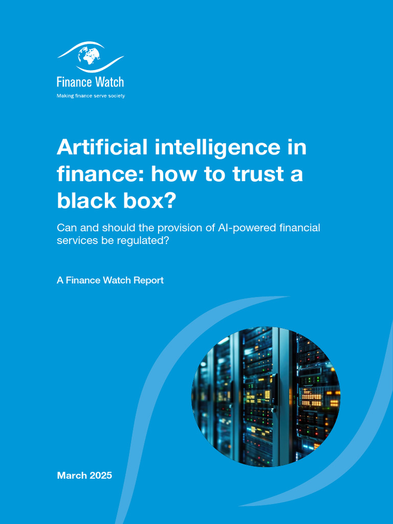 Artificial Intelligence in Finance 2025 | PDF | Machine Learning ...