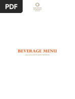 Comprehensive Bar Drink Menu | PDF