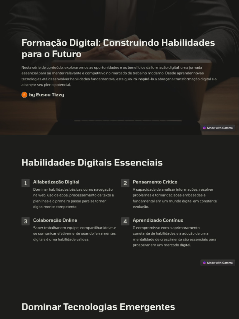 Habilidades Digitais para o Futuro | PDF | Internet das Coisas ...
