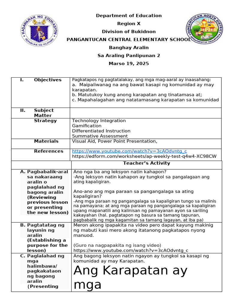 Karapatan NG Tao | PDF
