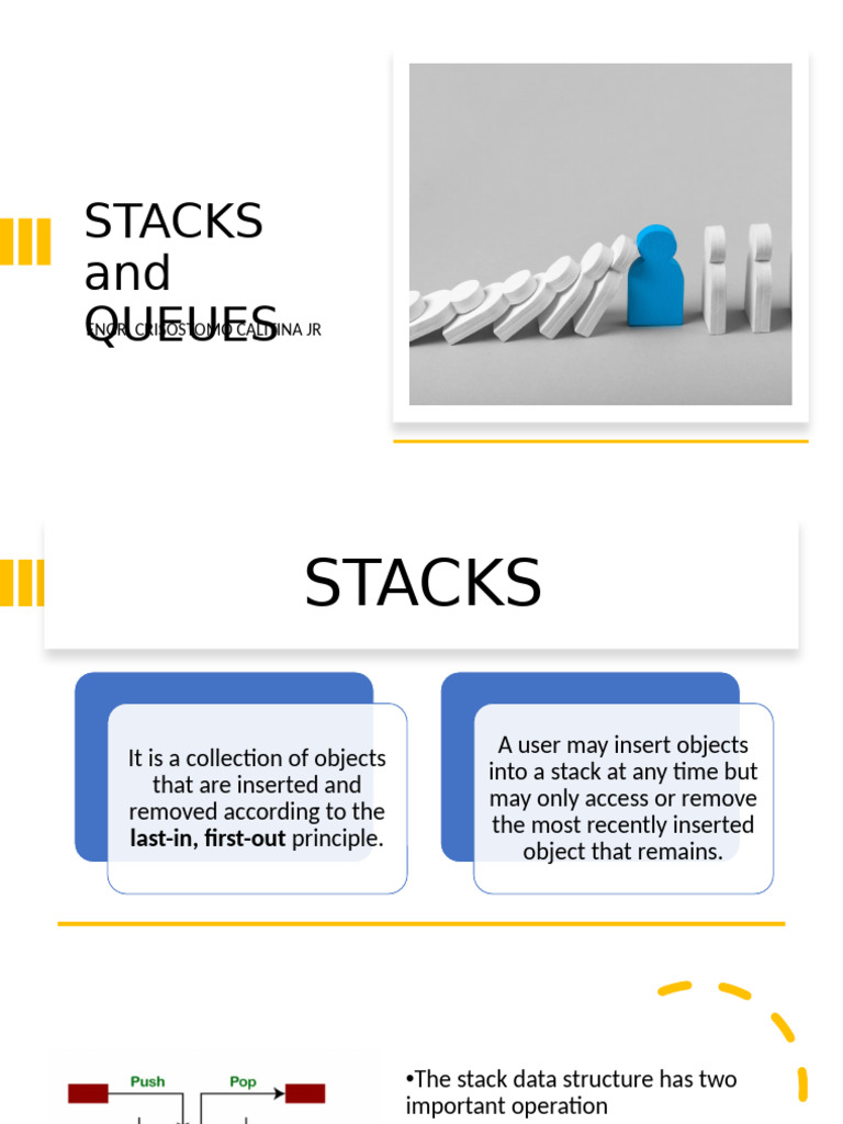 Stacks and Queues | PDF | Queue (Abstract Data Type) | Software Engineering