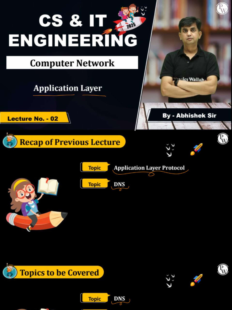 Application Layer 02 - Class Notes | PDF