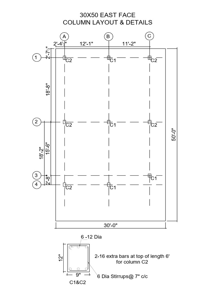 1.east Facing 30X50 Column | PDF