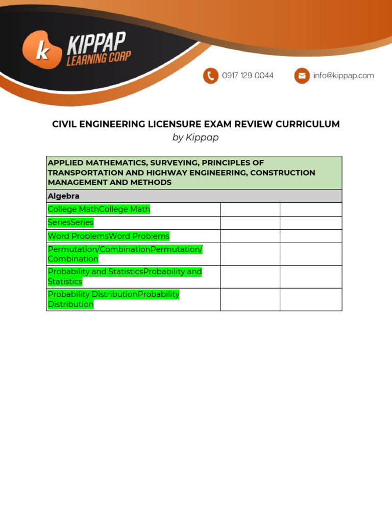Cele Curriculum Checklist | PDF | Stress (Mechanics) | Beam (Structure)
