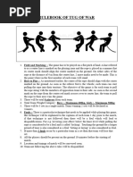 Basic Tug of War Rules and Guidelines | PDF