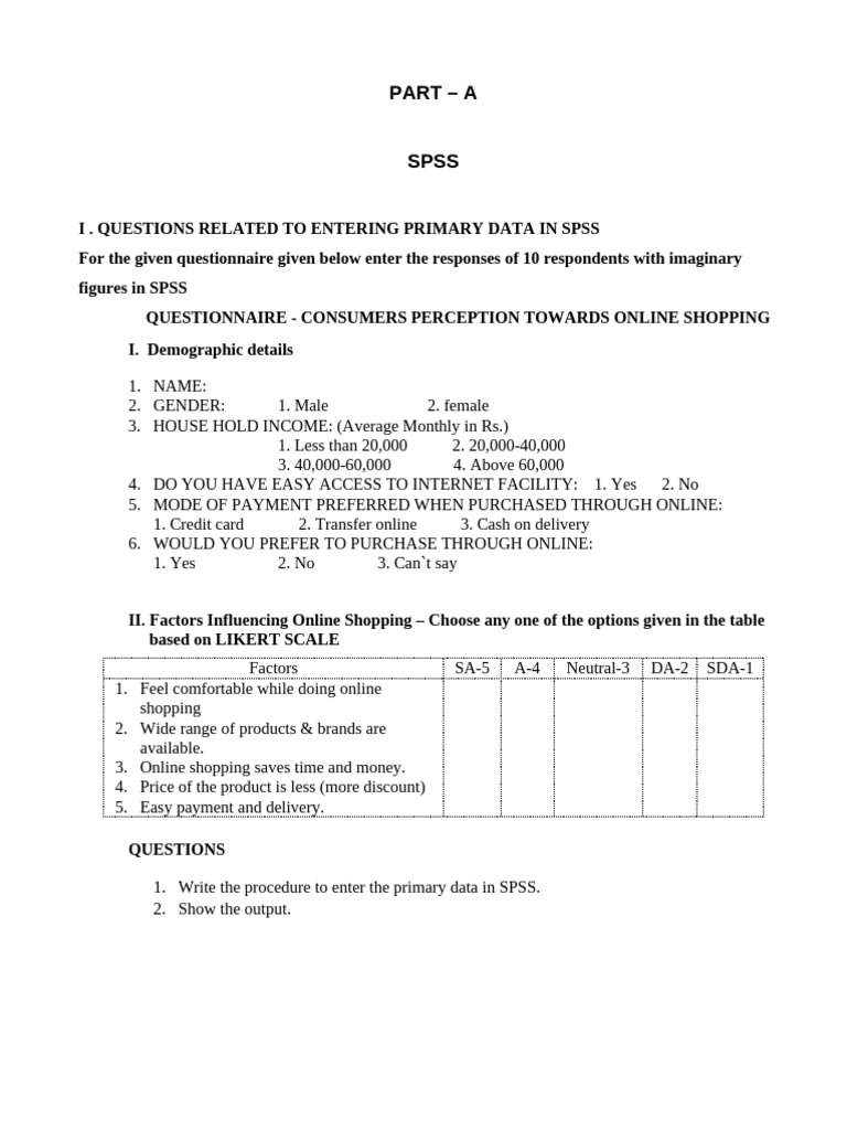BRM Question Bank Related To SPSS | PDF | Regression Analysis | Student ...
