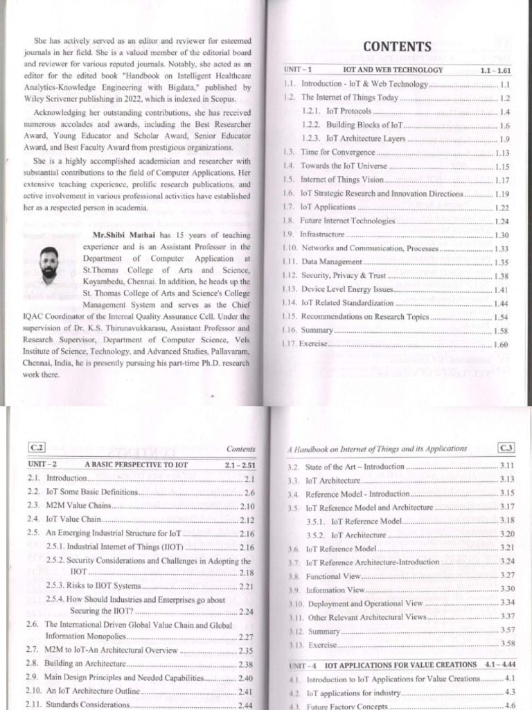 IOT - Unit 1 To 5 | PDF
