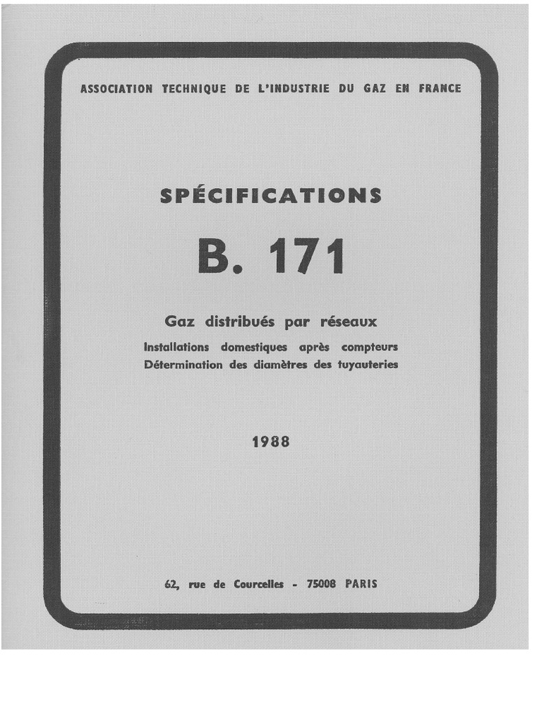 Dimensionnement Gaz | PDF