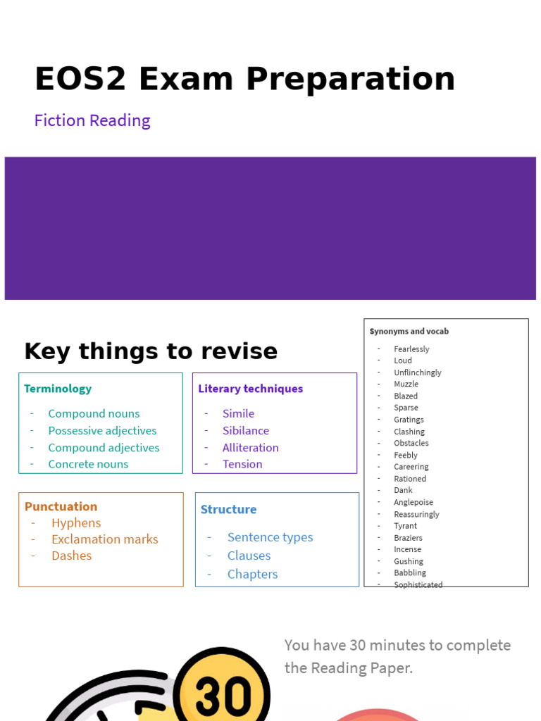 EOS2 Exam Prep | PDF | Grammar | Linguistics