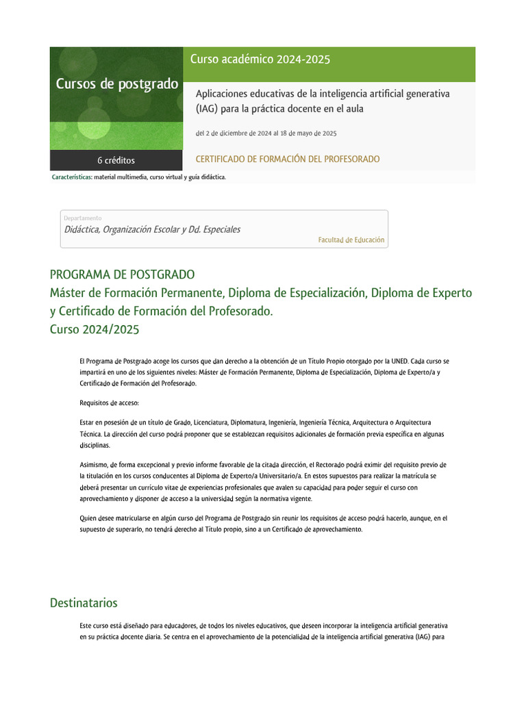 Aplicaciones Educativas de La Inteligencia Artificial Generativa (IAG ...