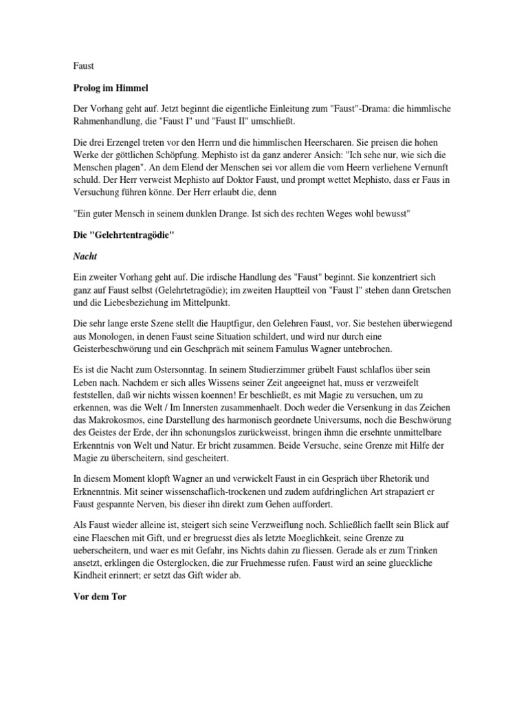 Faust - Goethe | PDF