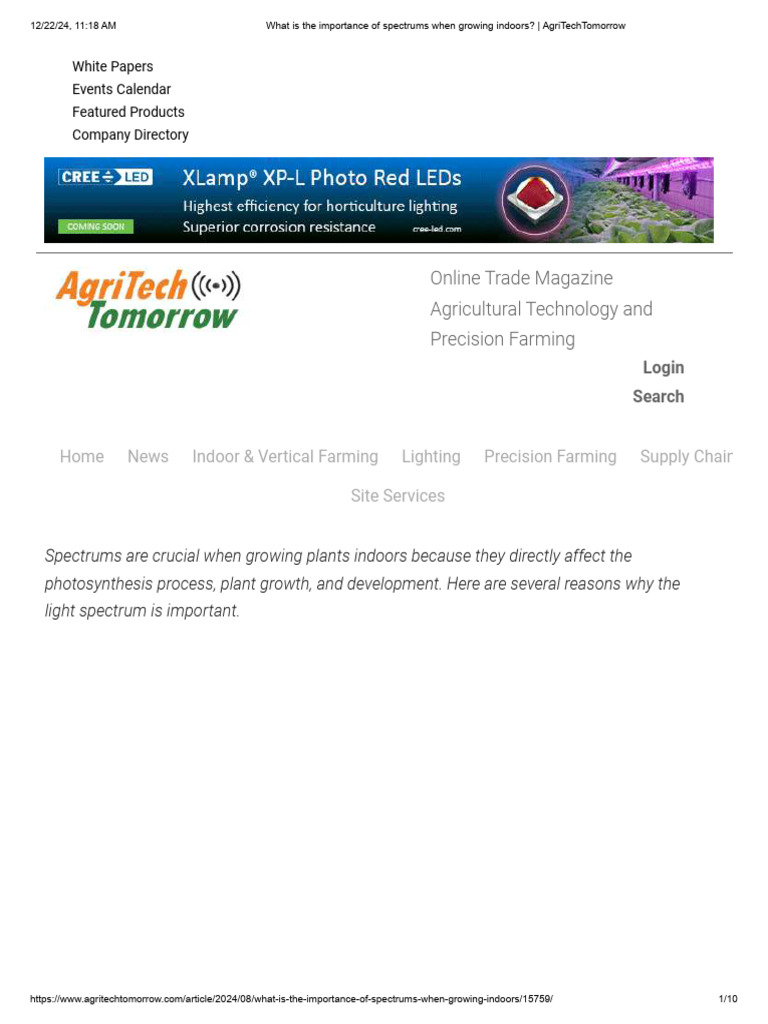 What Is The Importance of Spectrums When Growing Indoors ...