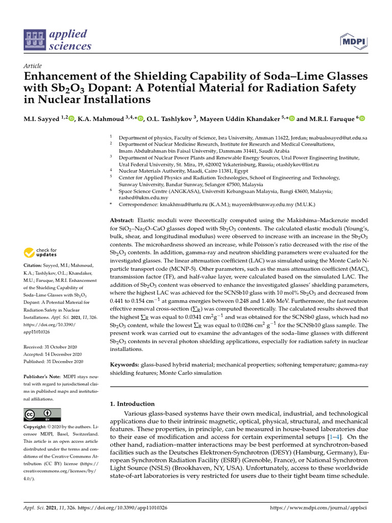 2 s2.0 85098937597 | PDF | Young's Modulus | Glasses