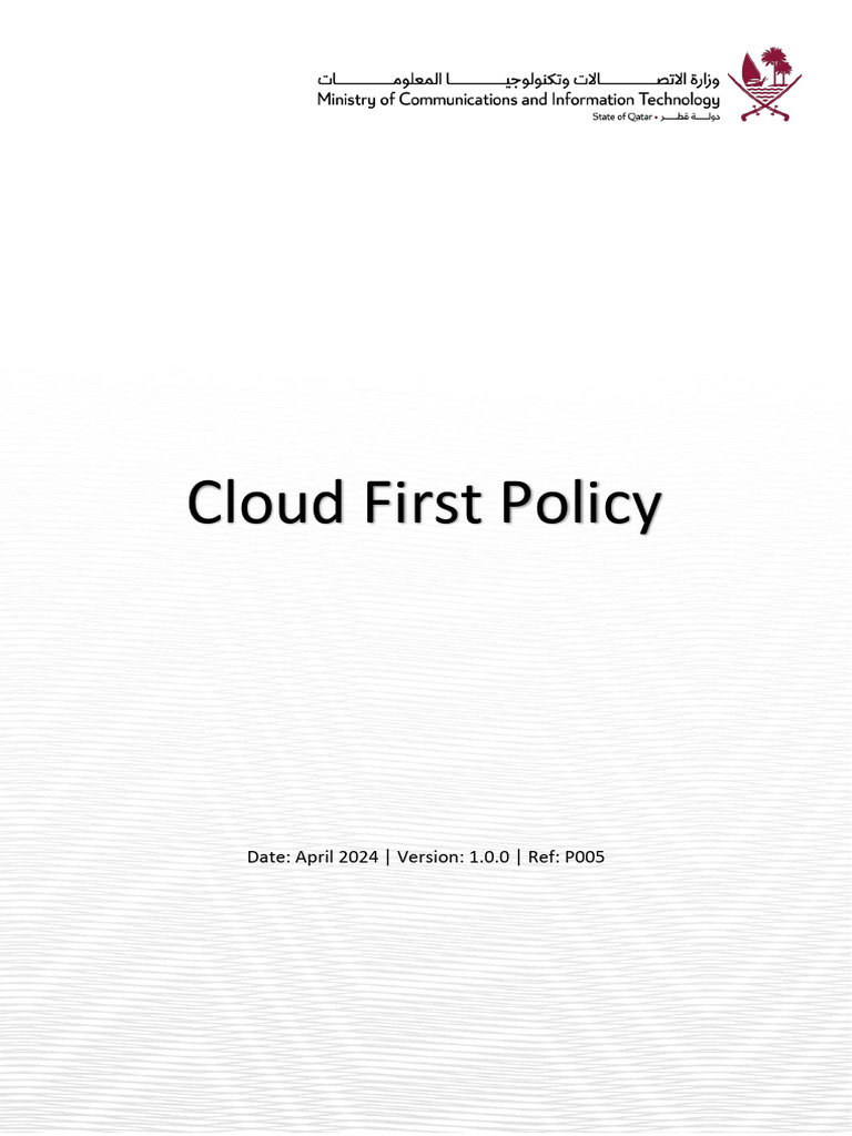 p005 Cloudfirst v.1.0.0 en 0 | PDF | Cloud Computing | Software As A ...