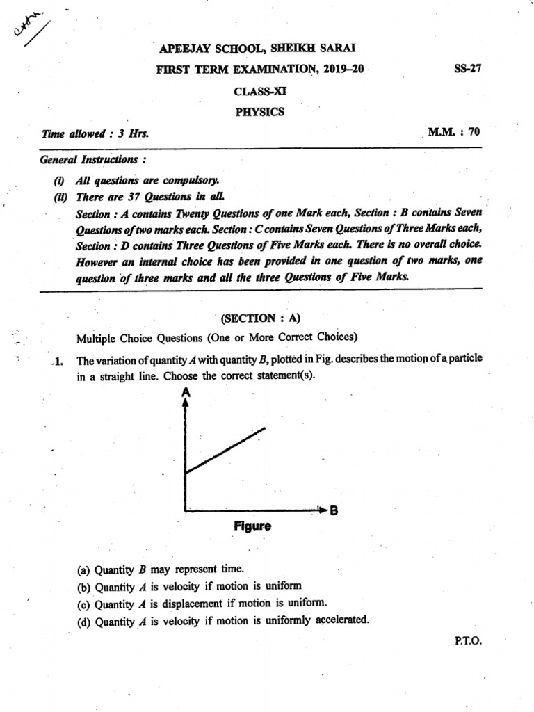 11th Physics | PDF