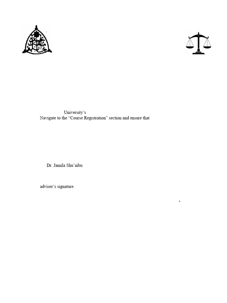 Course Registration Guidelines for Students | PDF