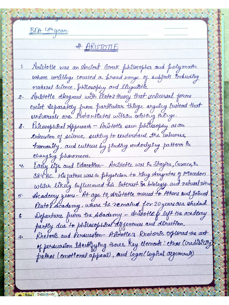 Submission Aristotle Plato And Kant Pdf