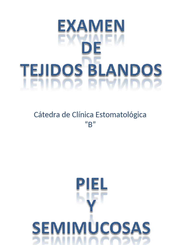 Examen Boca Normal Ma | PDF