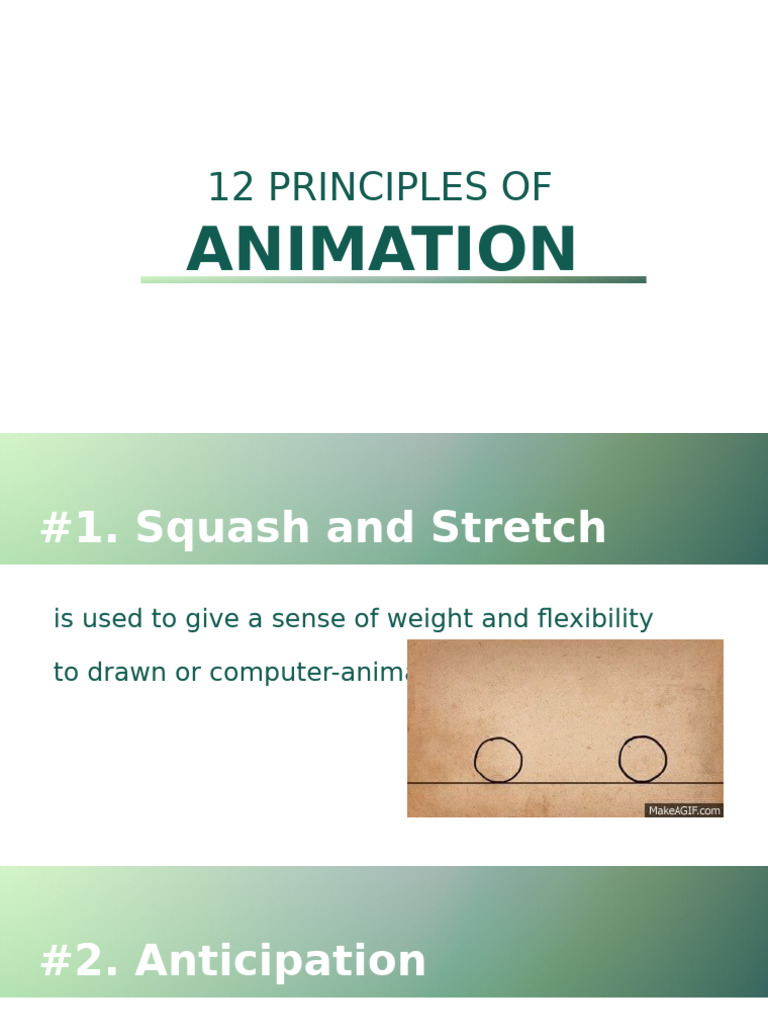 12 Principles of Animation | PDF