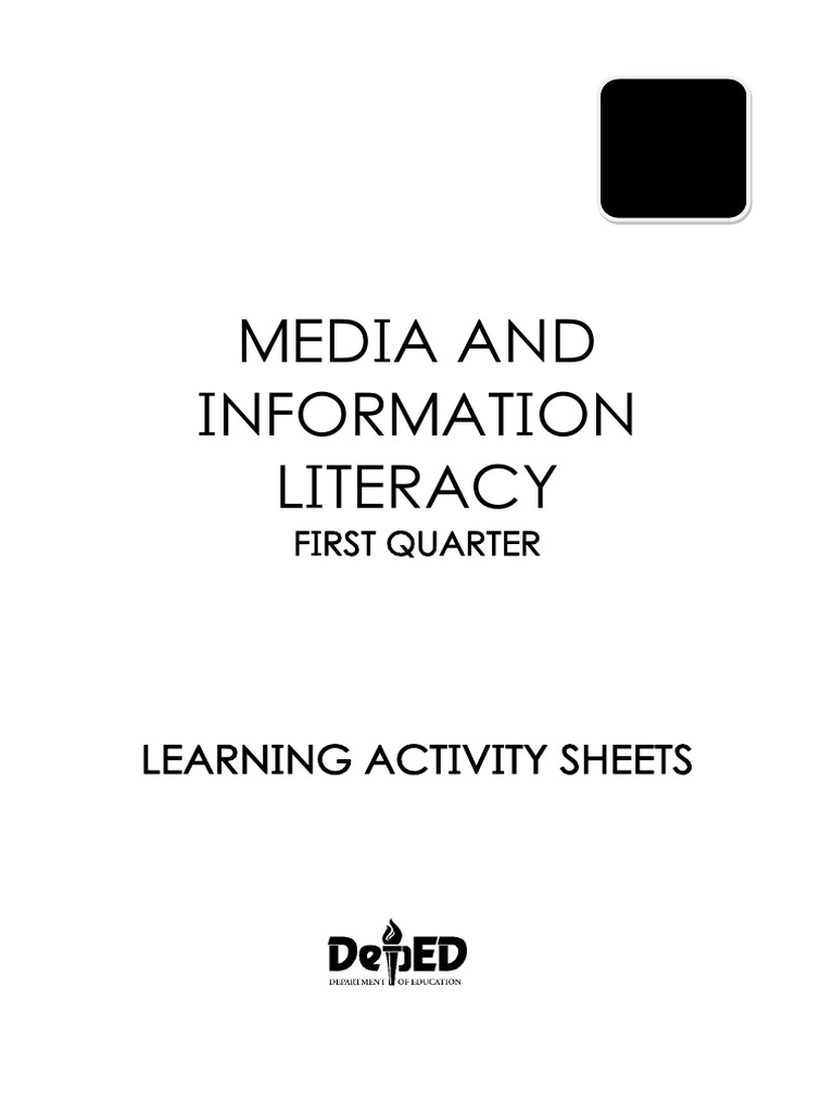 SHS Media and Information Literacy LAS 2nd Semester 3rd Quarter 2 | PDF ...