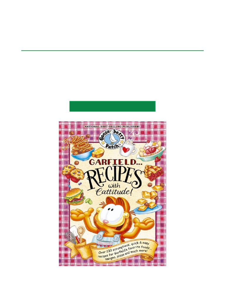 Garfield's Favorite Food Recipes | PDF