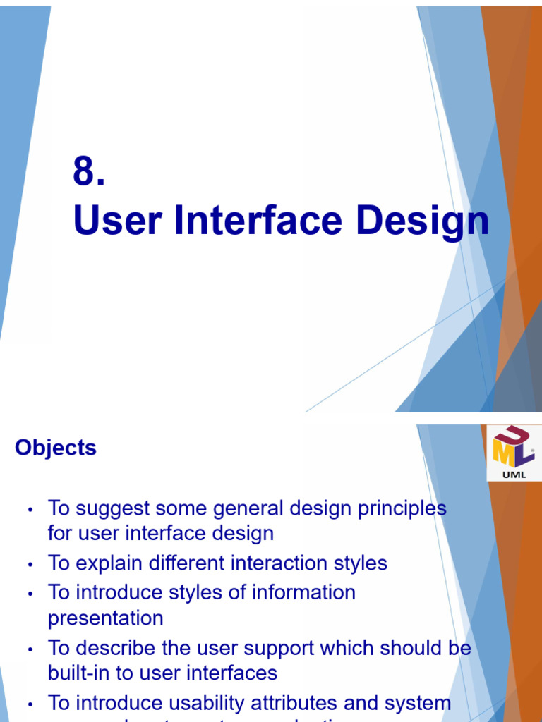 User Interface Design Principles and Styles | PDF | Graphical User ...