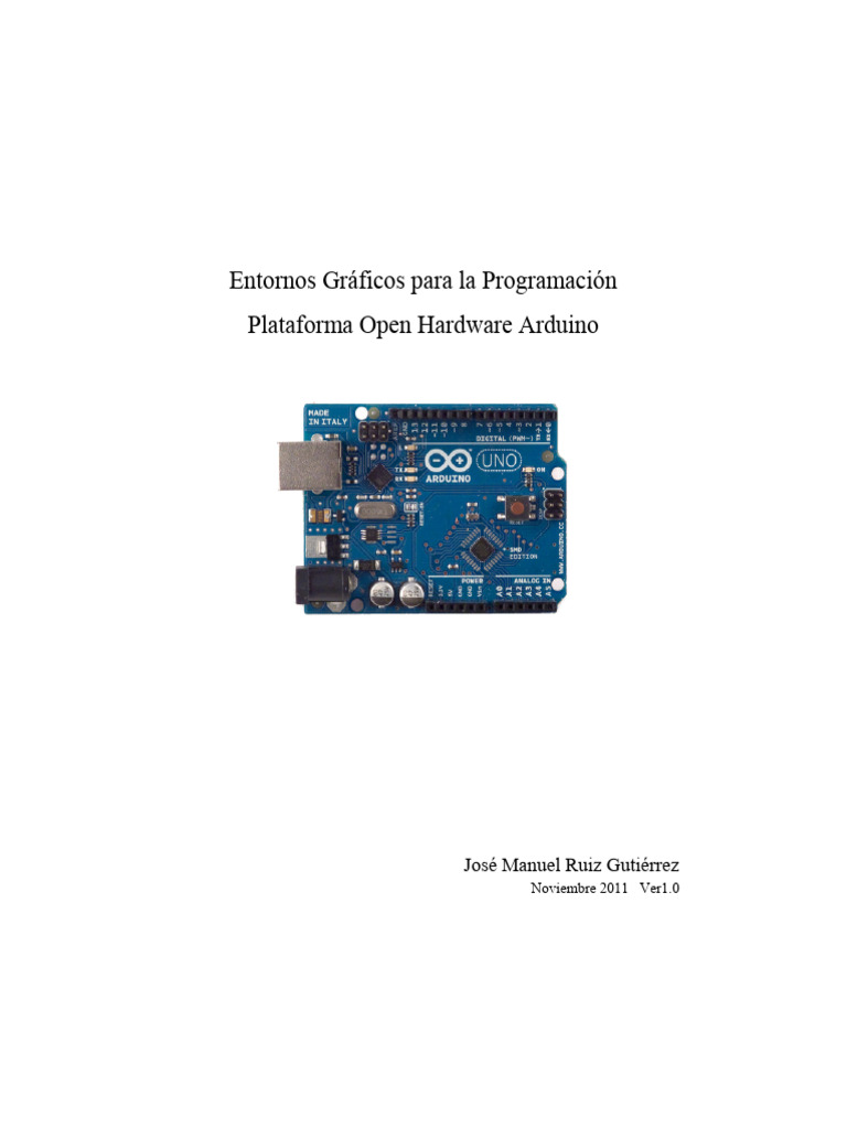 Arduino - Jose .Manuel - Ruiz .Gutierrez.2011 | PDF