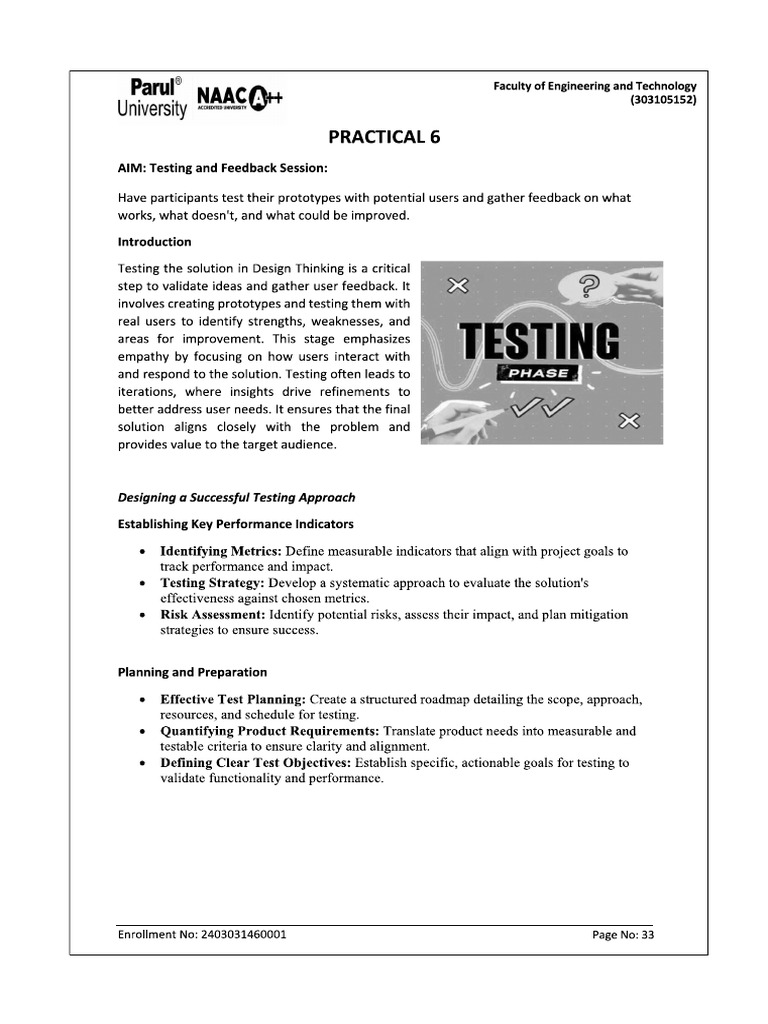 DT Practical 6 | PDF