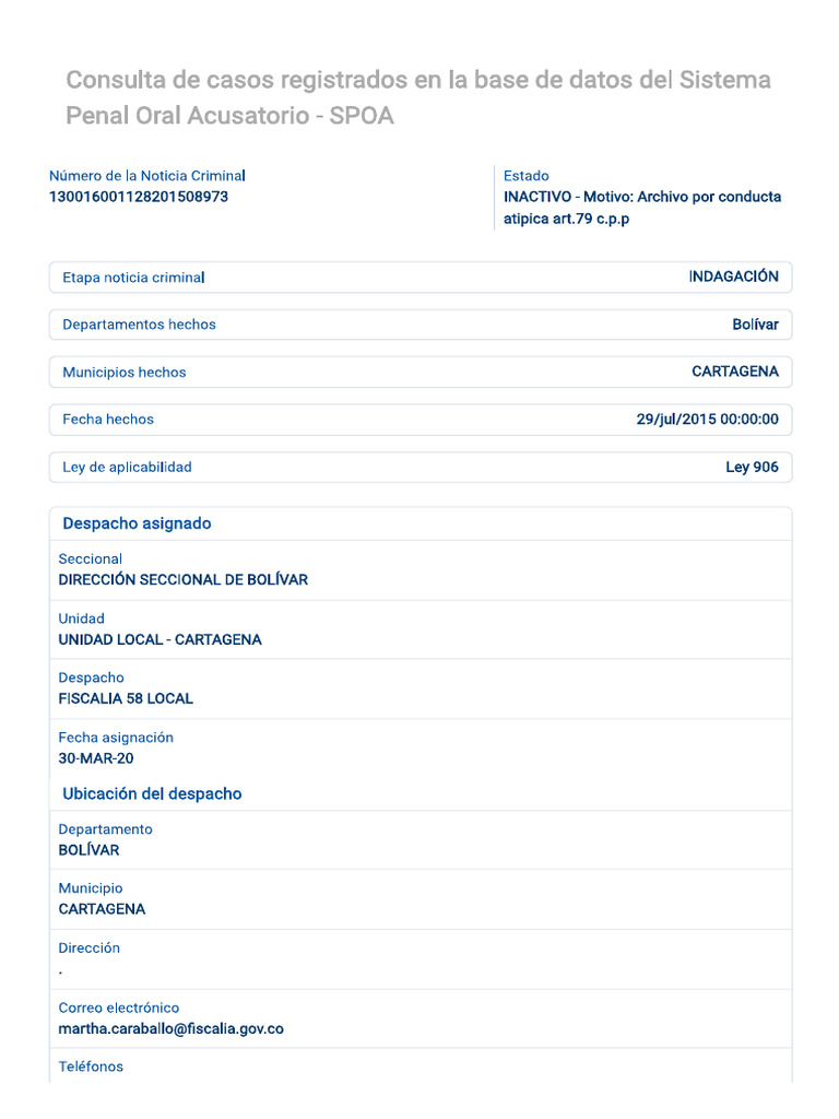Noticia Criminal | PDF