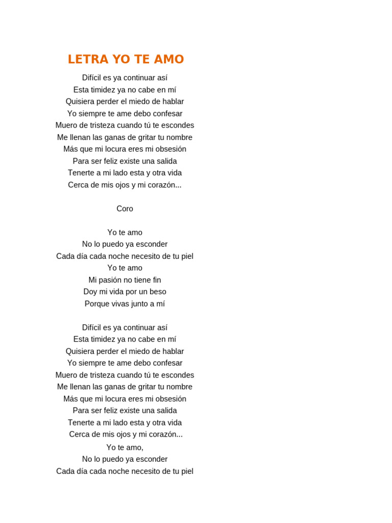 Letra de 