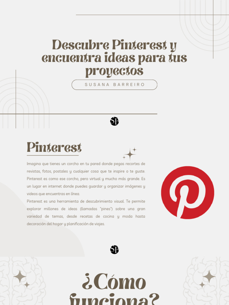 Descubre Pinterest: Ideas y Organización | PDF