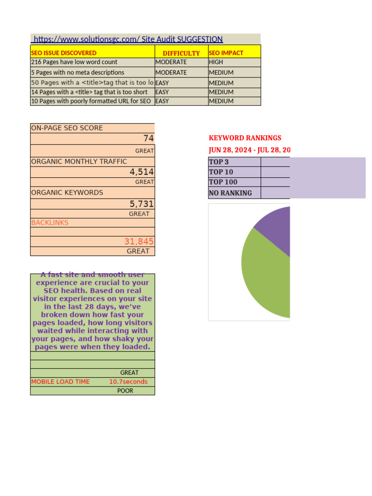SEO Assignment | PDF