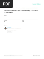 Fundamentals of Radar Signal Processing | PDF