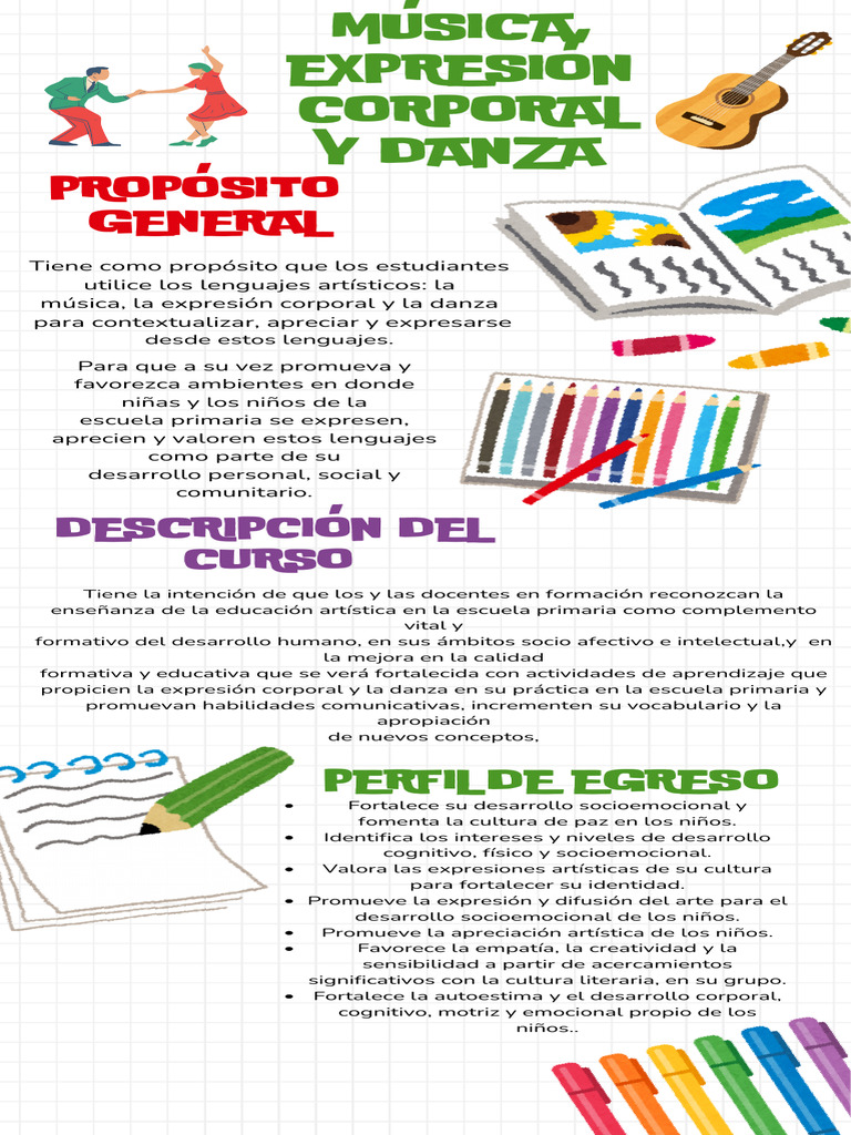 Música, Danza y Expresión Corporal en Educación | PDF | Bailes | Las ...