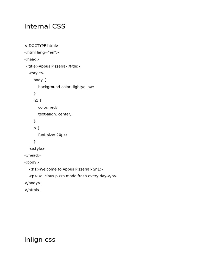 CSS notes | PDF