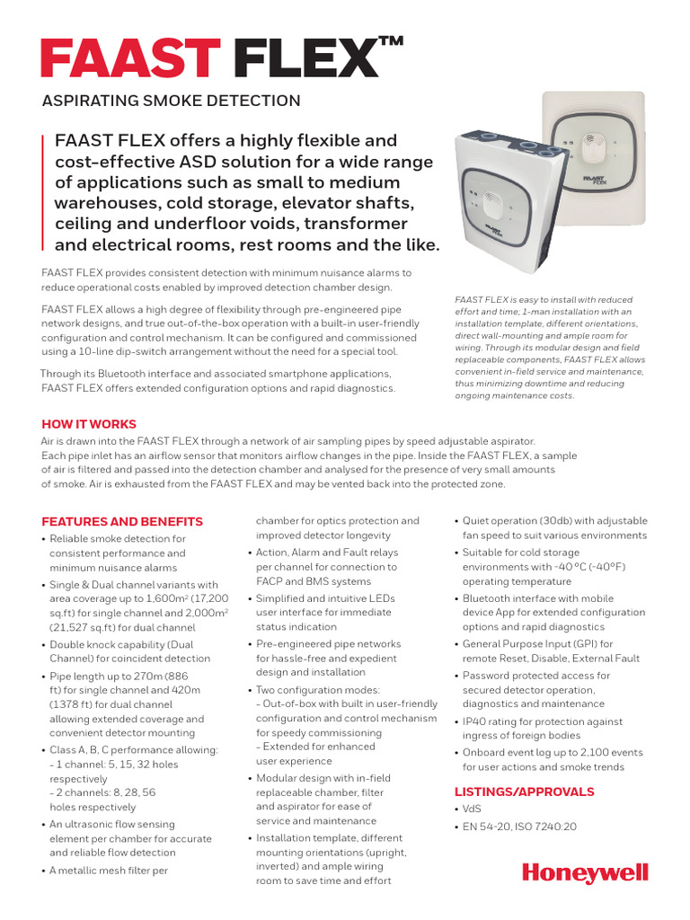 HW - FAAST FLEX - Datasheet - EN - 2022 | PDF | Sensor | Computer ...