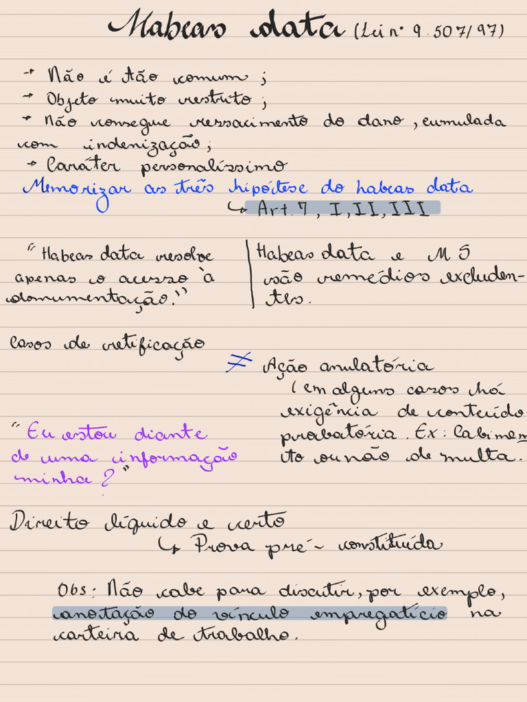 2 Habeas Data - 250318 - 155916 | PDF