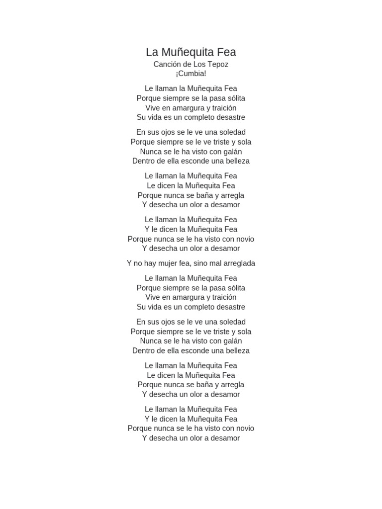 Letra de 