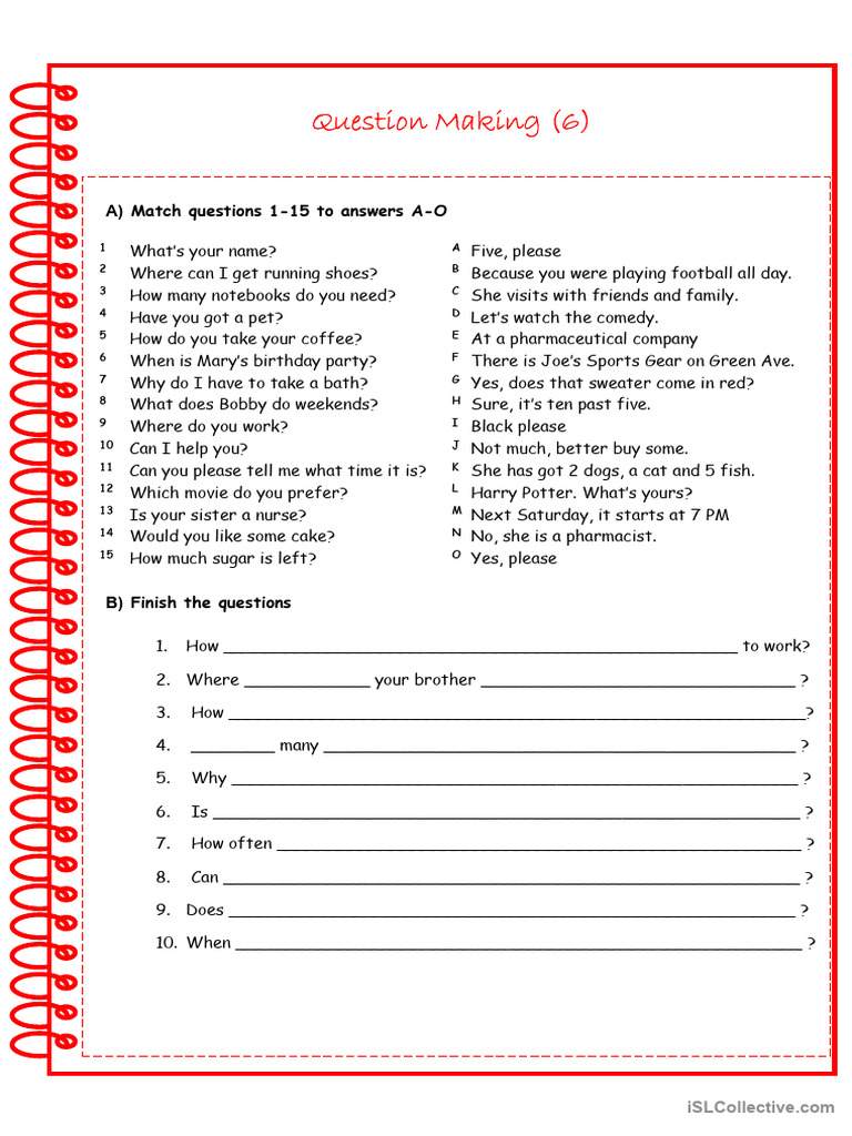 Question Making Beginners | PDF