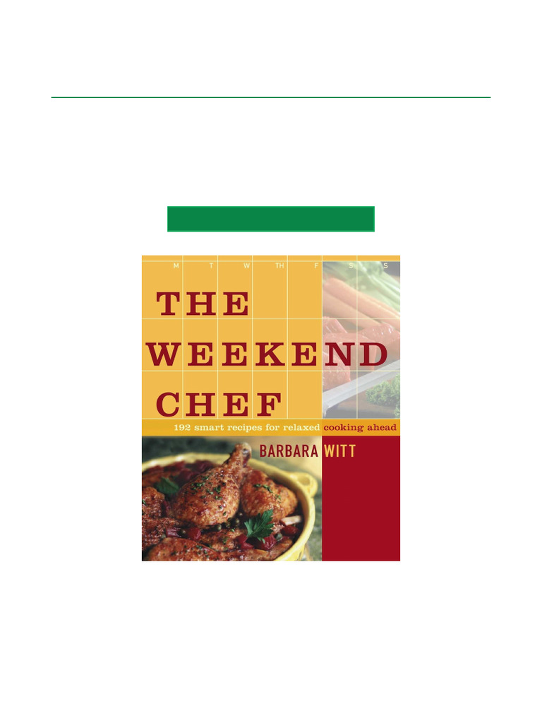 Five-Star Weekend Recipes Guide | PDF