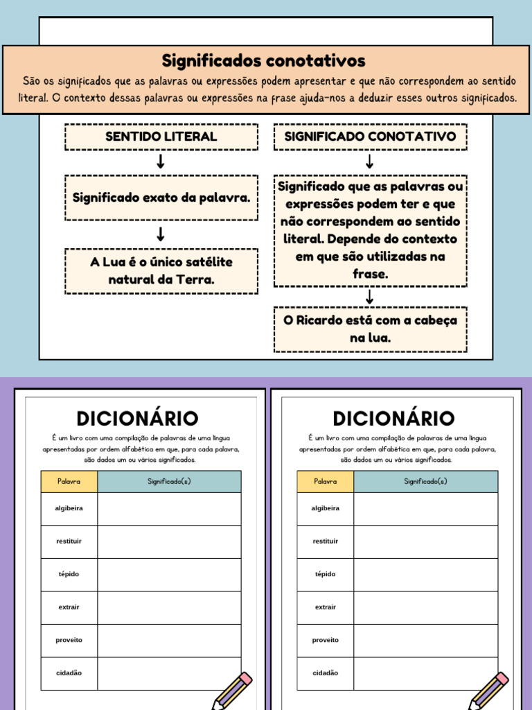 Significado Conotativo e Literal | PDF