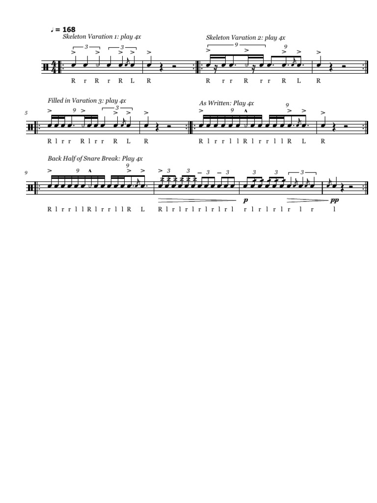 Convergence Snare Breakdown '24 | PDF