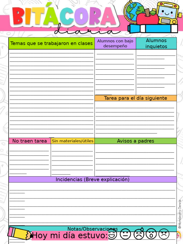 Informe de Desempeño Escolar | PDF