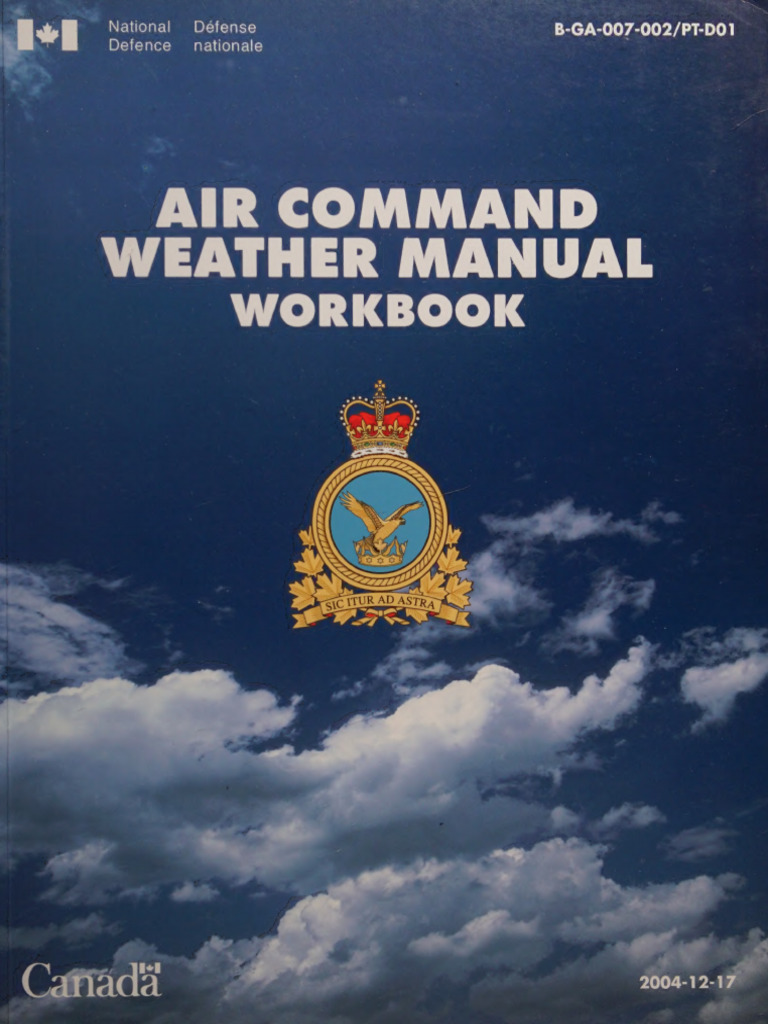 Air Command Weather Manual Workbook | PDF | Atmosphere Of Earth ...