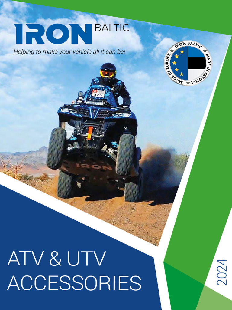2024 ATV & UTV Accessories Guide | PDF | Plough | Snow