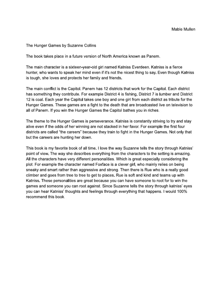 The Hunger Games | PDF