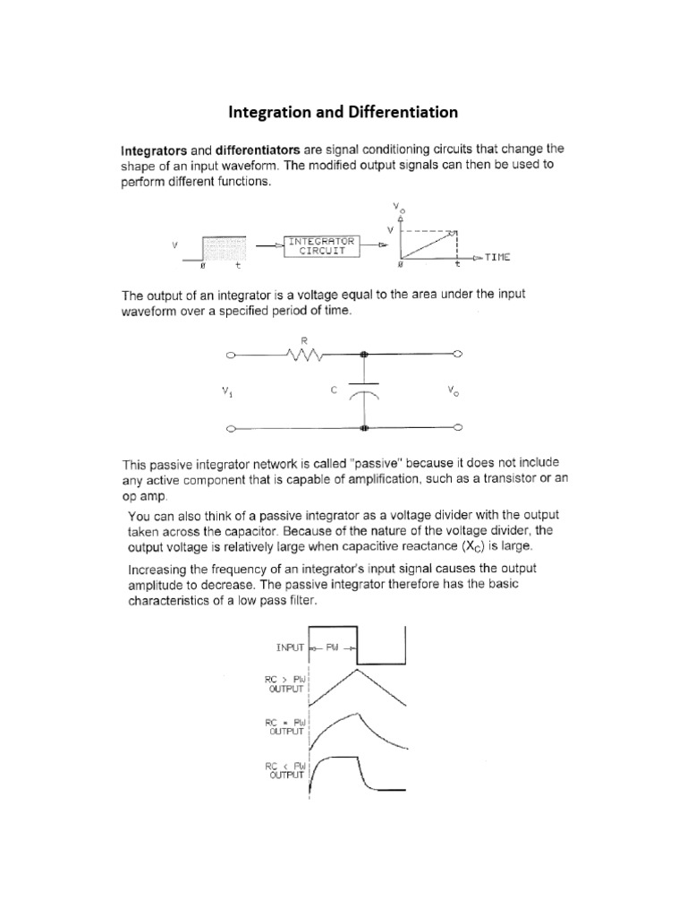 12 - Op-Amp Integration and Differentiation - 122002 | PDF